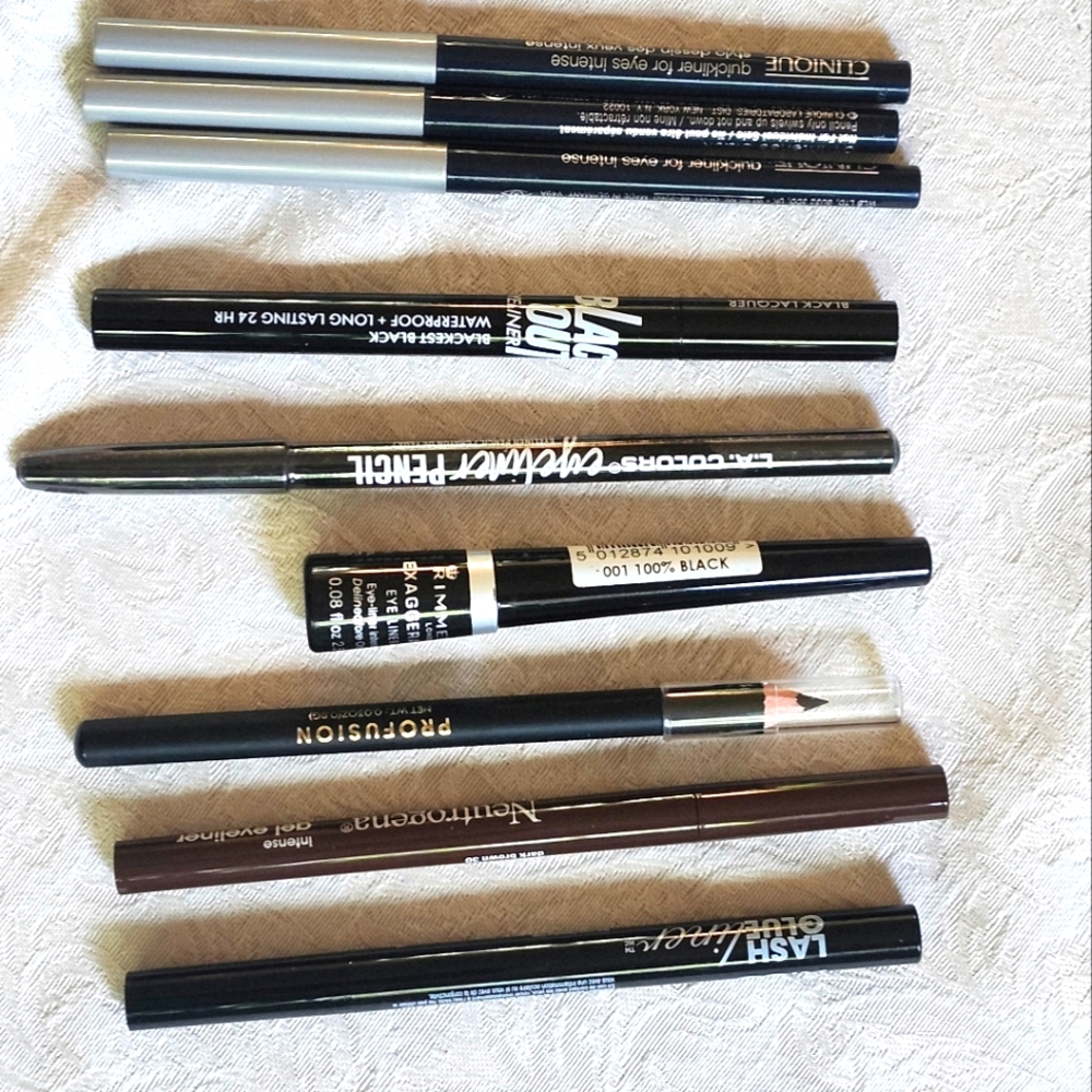 Bundle of 9 NWT Eyeliners